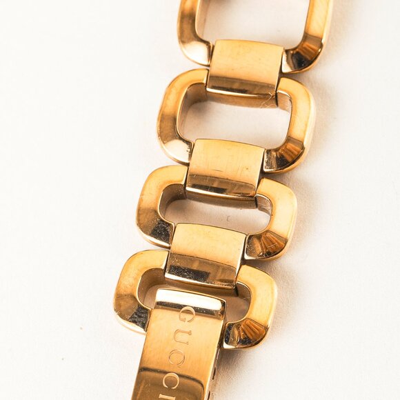 Gucci 125.5 G Gold-Tone Bracelet Watch - Picture 7 of 7